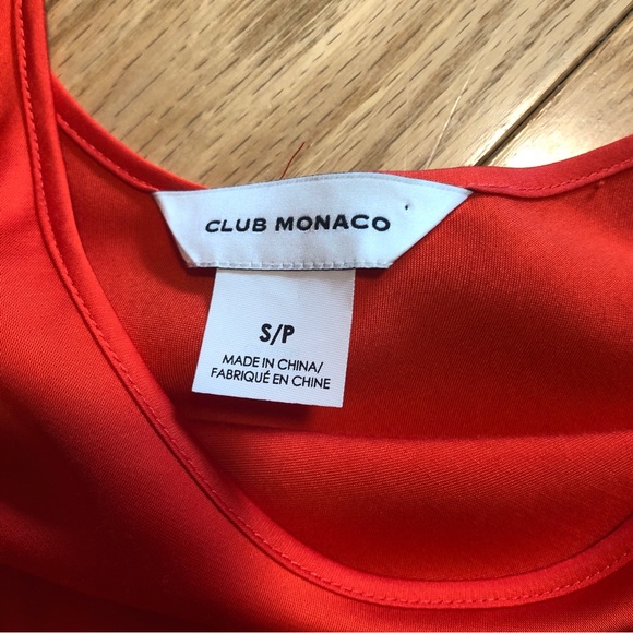 Club Monaco Red Trapeze Camisole - Picture 3 of 8